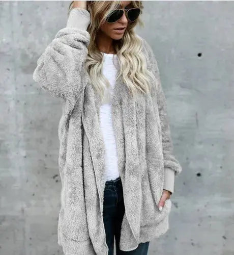 Lia | Warme Teddy Fleecejacke