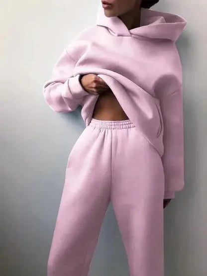 Elly | Kapuzenpulli und Jogginghosen Set für Damen