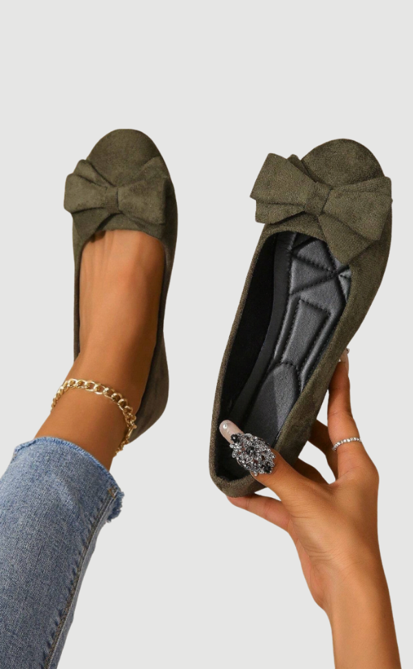 Elegante Ballerinas mit Schleife – Bequem & Stilvoll
