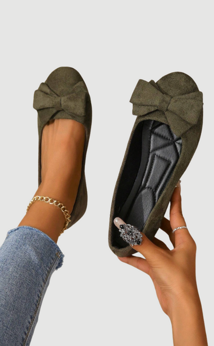 Elegante Ballerinas mit Schleife – Bequem & Stilvoll