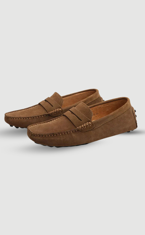 Leonardo | Wildleder Slipper - Italienischer Stil
