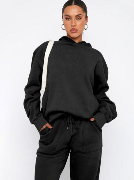 Stefanie | Oversized Hoodie- und Jogger-Set für Damen