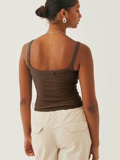 Philine | Ärmelloses Crop-Camisole für Frauen