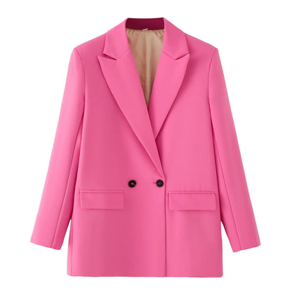 Eleganter Blazer mit Zweireiher-Design und Klassischem Schnitt