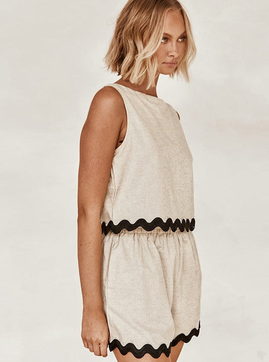 Odelia | Lässiges Tank-Top & Shorts-Set
