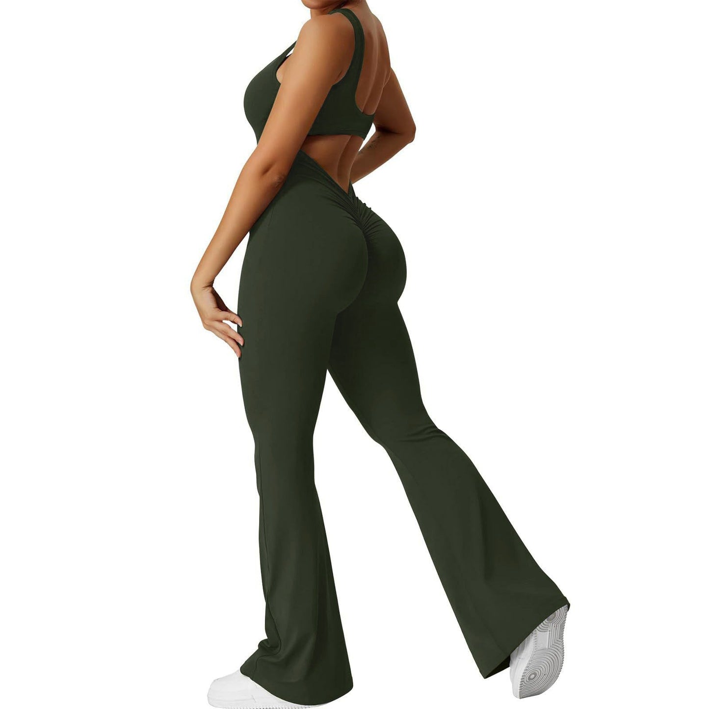 Sienna | Rückenfreier Flare-Jumpsuit