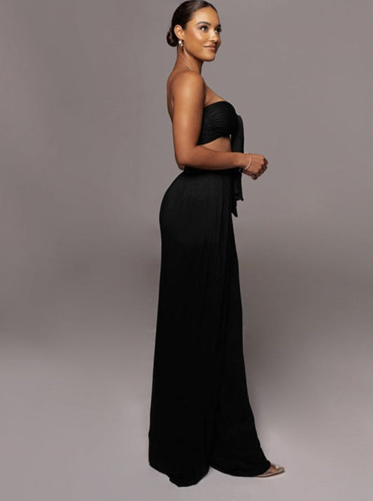 Gesine | Stylisches Schnür-Top-Set für Frauen