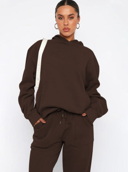 Theresia | Oversized Hoodie- und Jogger-Set für Damen