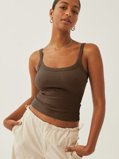 Philine | Ärmelloses Crop-Camisole für Frauen
