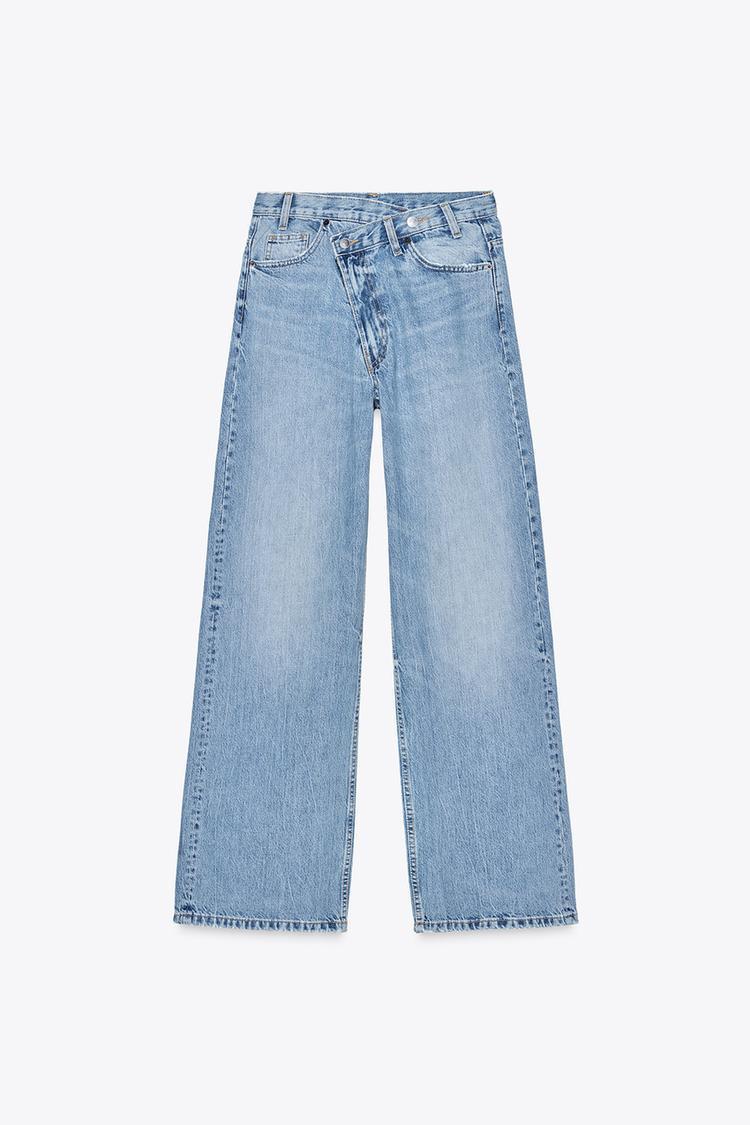Weit geschnittene Jeans mit modernem High-Waist-Schnitt