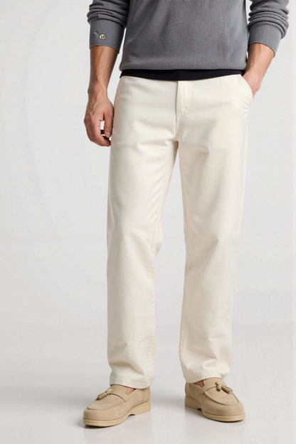 Beige Loafer mit Quasten – Eleganz und Komfort