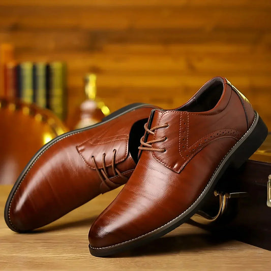 Eleganter Business Schnürschuh für Herren – Stilvoller Komfort für Büro & Freizeit