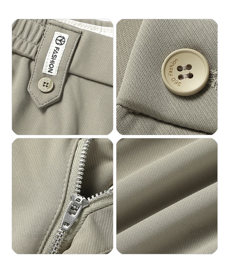 Leon | Premium Beige Herrenhose  Maßgeschneiderter Komfort und zeitloser Stil