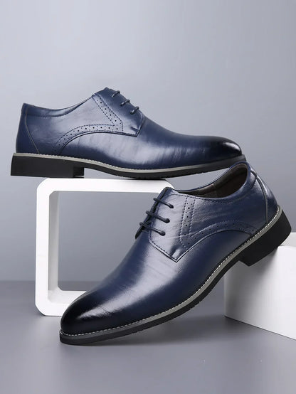 Eleganter Business Schnürschuh für Herren – Stilvoller Komfort für Büro & Freizeit