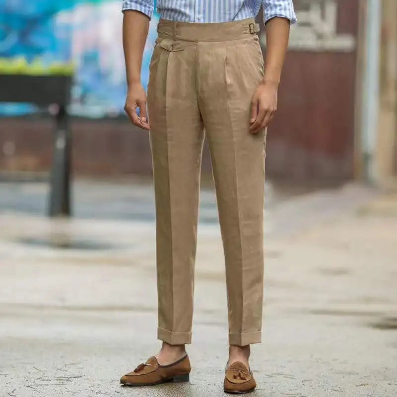 Lukas | Premium High Waisted Trousers