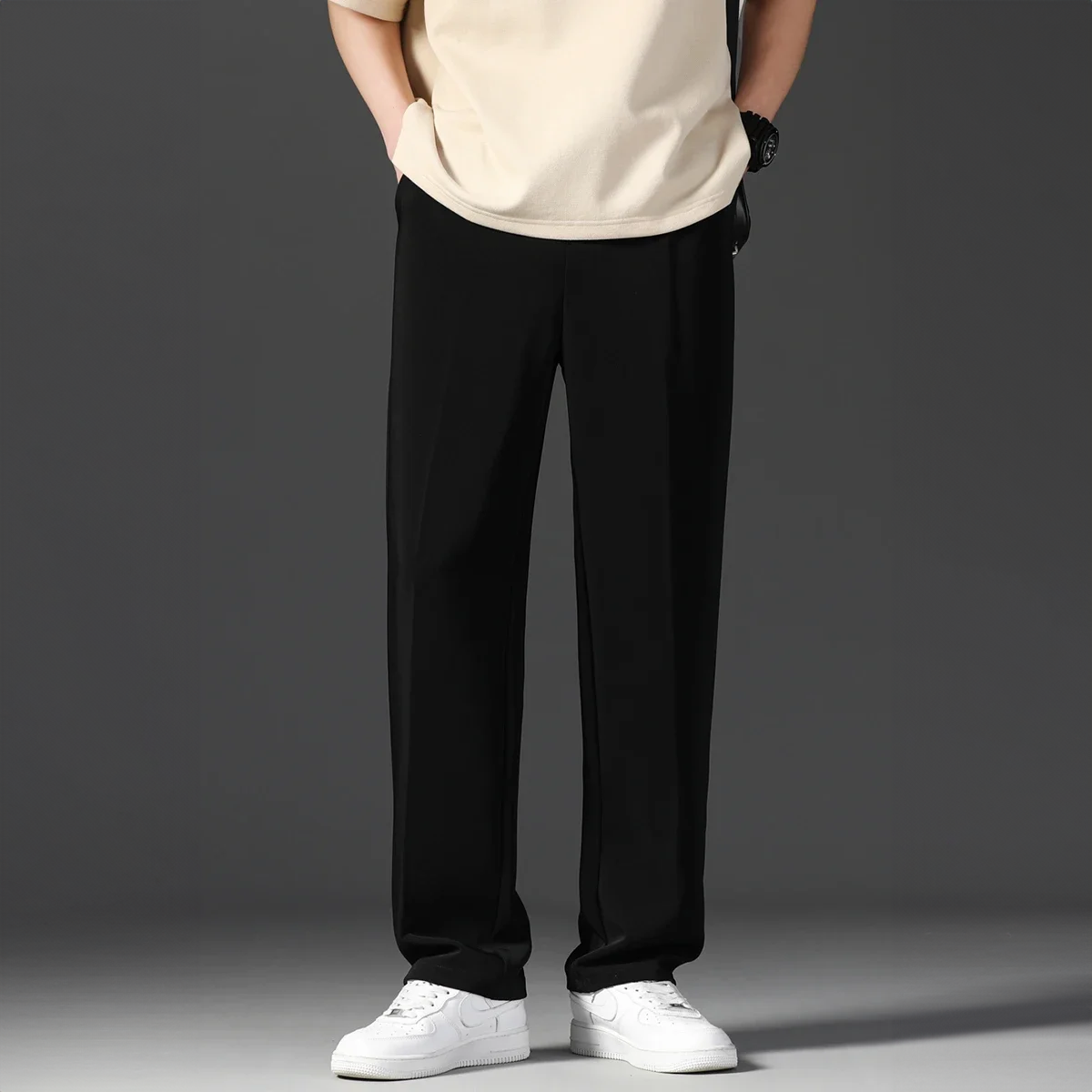 Rainer | Herren Relaxed Fit Gerade-Hosen