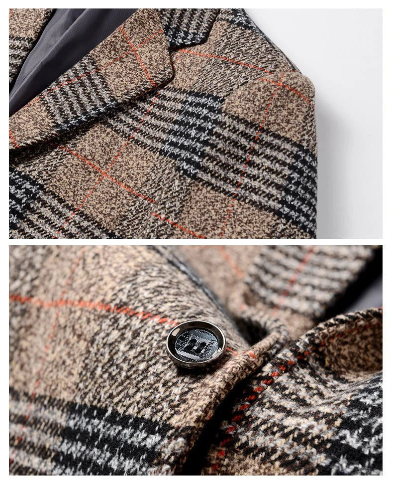 Valentino | Eleganter Tweed-Blazer für Herren