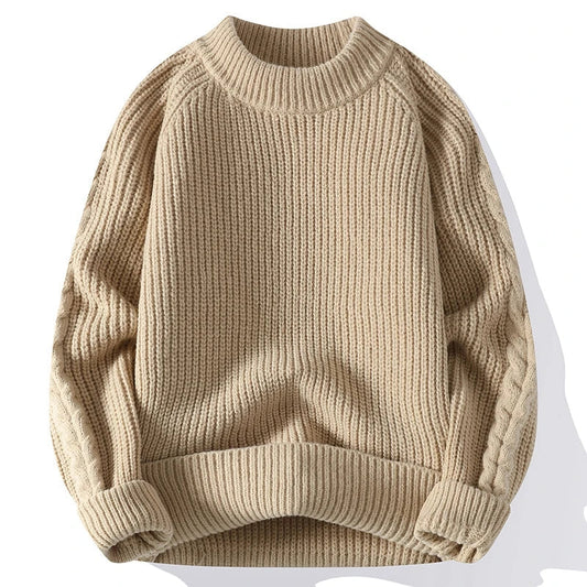 Elliot | klassischen Grobstrickpullover