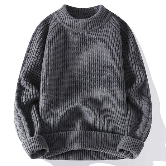 Elliot | klassischen Grobstrickpullover