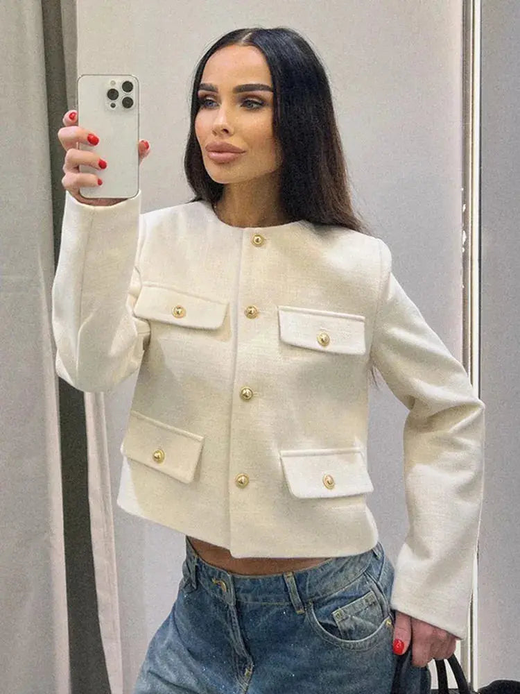 Susie | Klassischer Tweed-Blazer