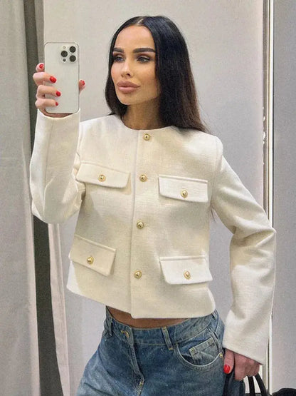 Susie | Klassischer Tweed-Blazer