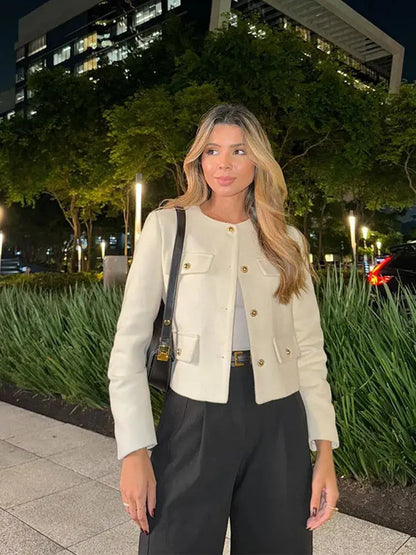 Susie | Klassischer Tweed-Blazer