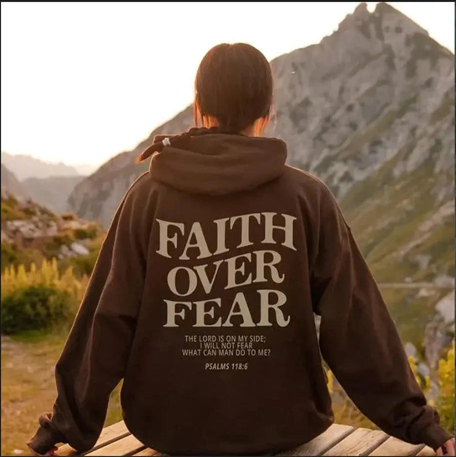 Luna | Faith Over Fear Hoodie