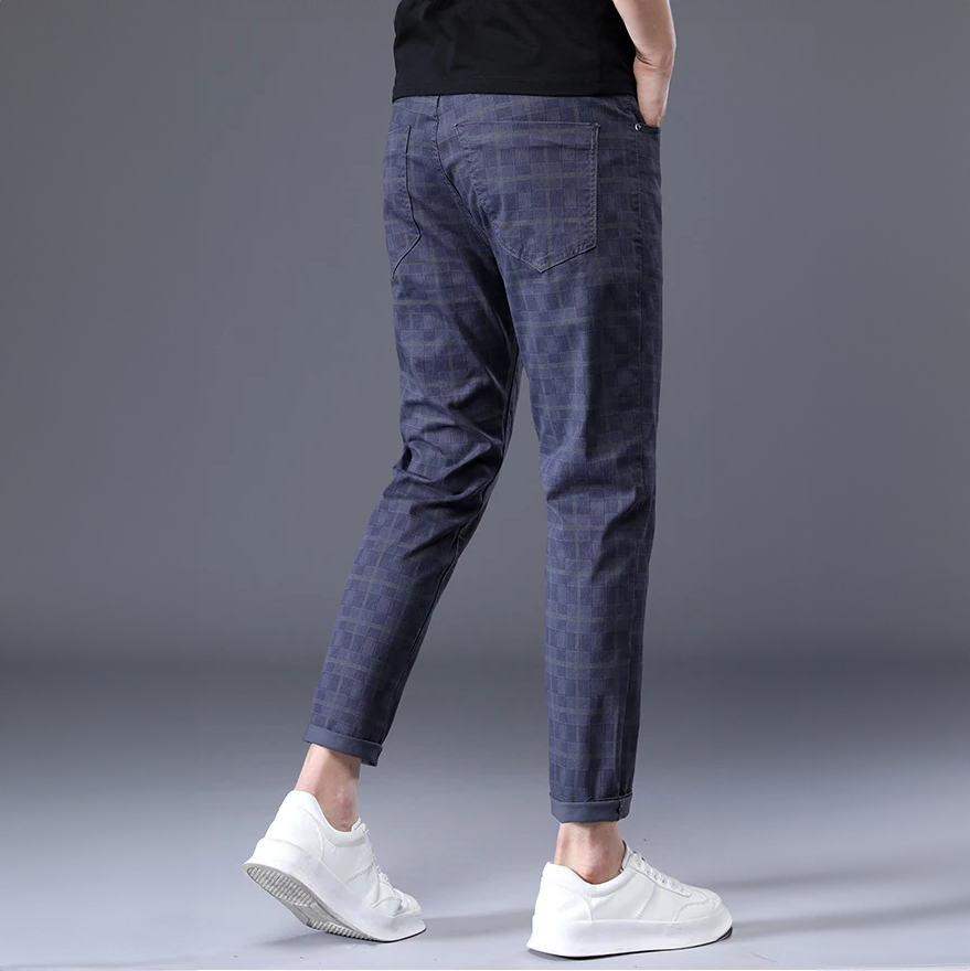 Patrick | Trendy Kariertes Slim Fit Hosen für Herren Freizeit & Stylisch