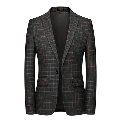 Gianni | Schwarzer Karo-Blazer