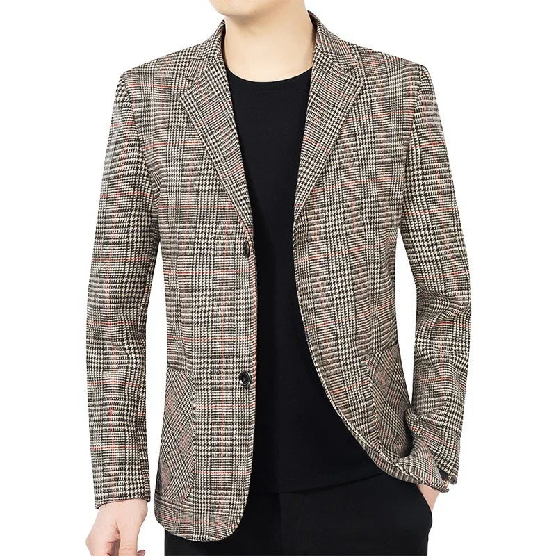Valentino | Eleganter Tweed-Blazer für Herren