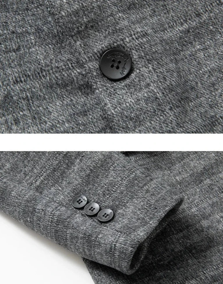 Ryan | Eleganter Herrenblazer in Grau und Khaki – Stilvoll und Vielseitig