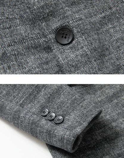 Ryan | Eleganter Herrenblazer in Grau und Khaki – Stilvoll und Vielseitig