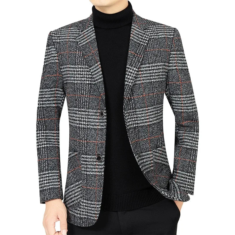 Valentino | Eleganter Tweed-Blazer für Herren