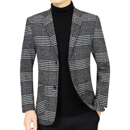 Valentino | Eleganter Tweed-Blazer für Herren
