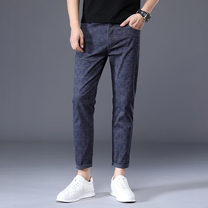 Patrick | Trendy Kariertes Slim Fit Hosen für Herren Freizeit & Stylisch