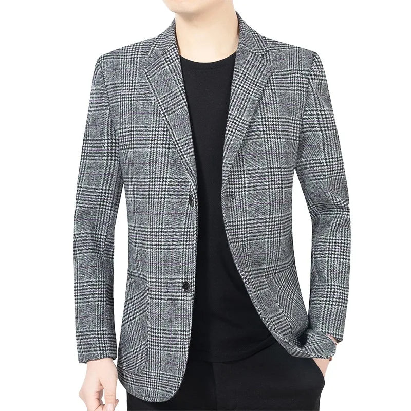 Valentino | Eleganter Tweed-Blazer für Herren