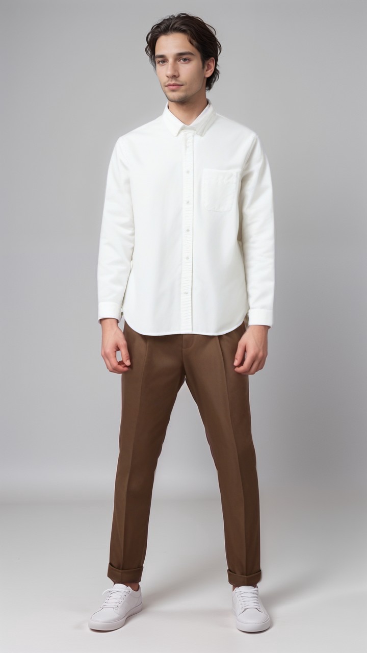 Giuseppe | La Dolce Vita Hose - Kaffee