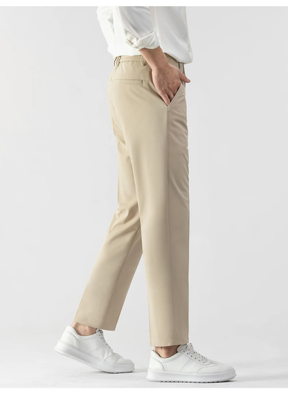 Leon | Premium Beige Herrenhose  Maßgeschneiderter Komfort und zeitloser Stil