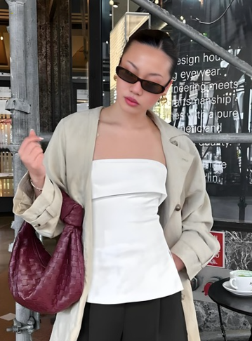 Sophie | Trägerloses Bandeau-Top