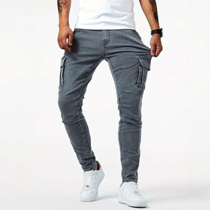 Robin | Stylische Cargo-Skinny-Jeans für Herren