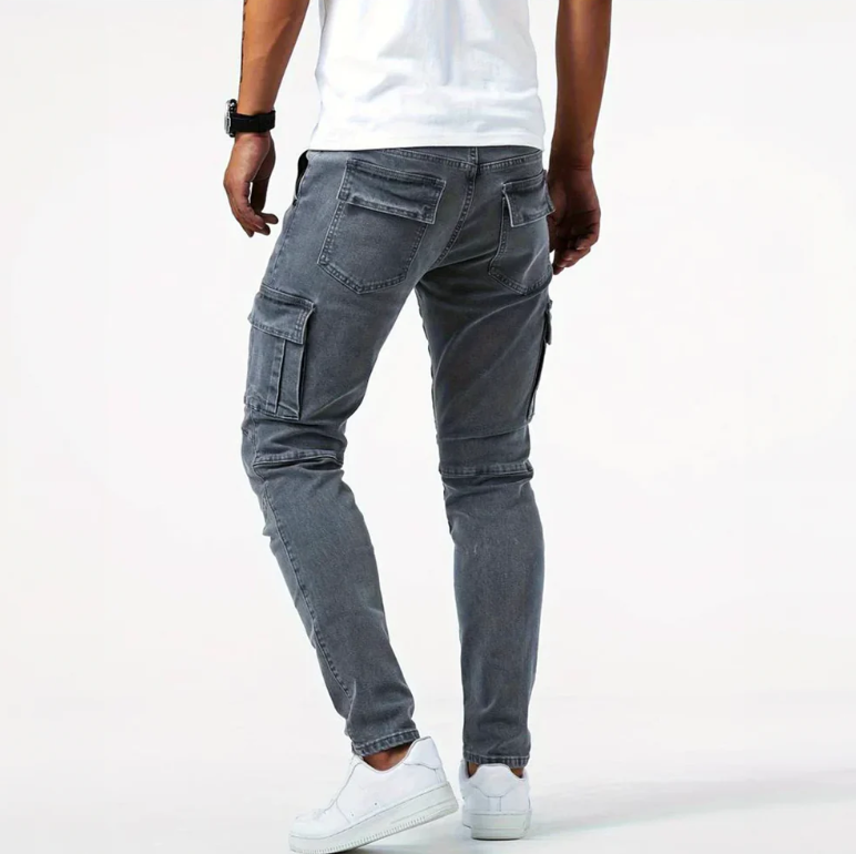 Robin | Stylische Cargo-Skinny-Jeans für Herren