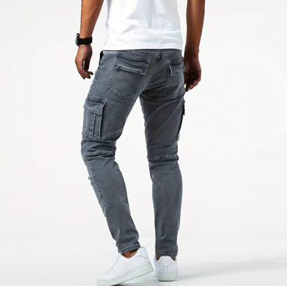 Robin | Stylische Cargo-Skinny-Jeans für Herren
