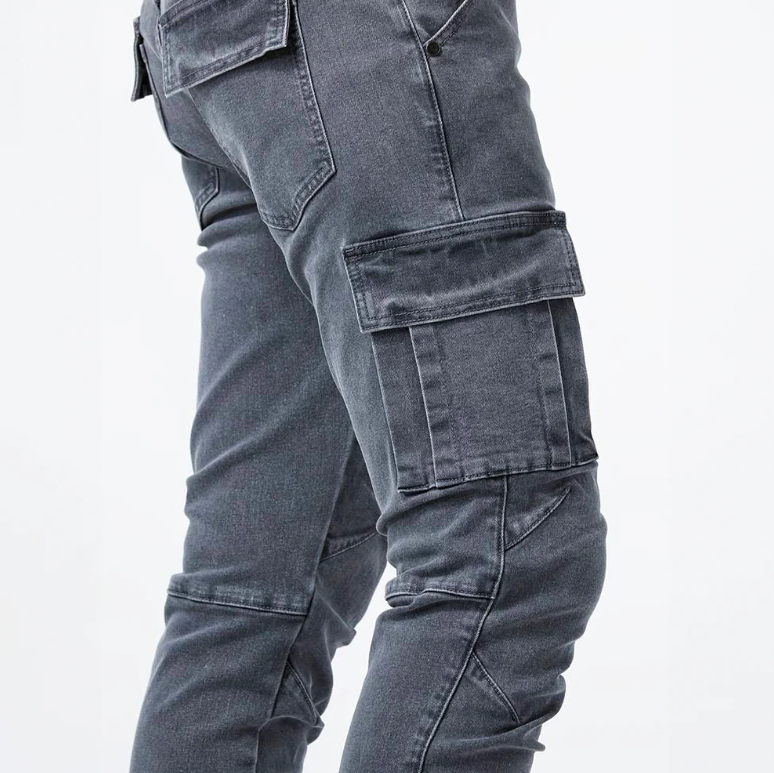 Robin | Stylische Cargo-Skinny-Jeans für Herren