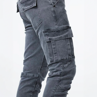 Robin | Stylische Cargo-Skinny-Jeans für Herren