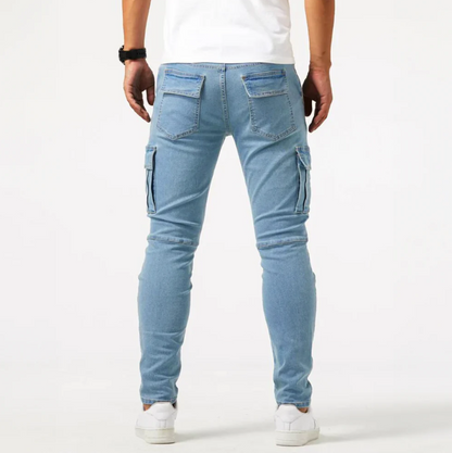 Robin | Stylische Cargo-Skinny-Jeans für Herren