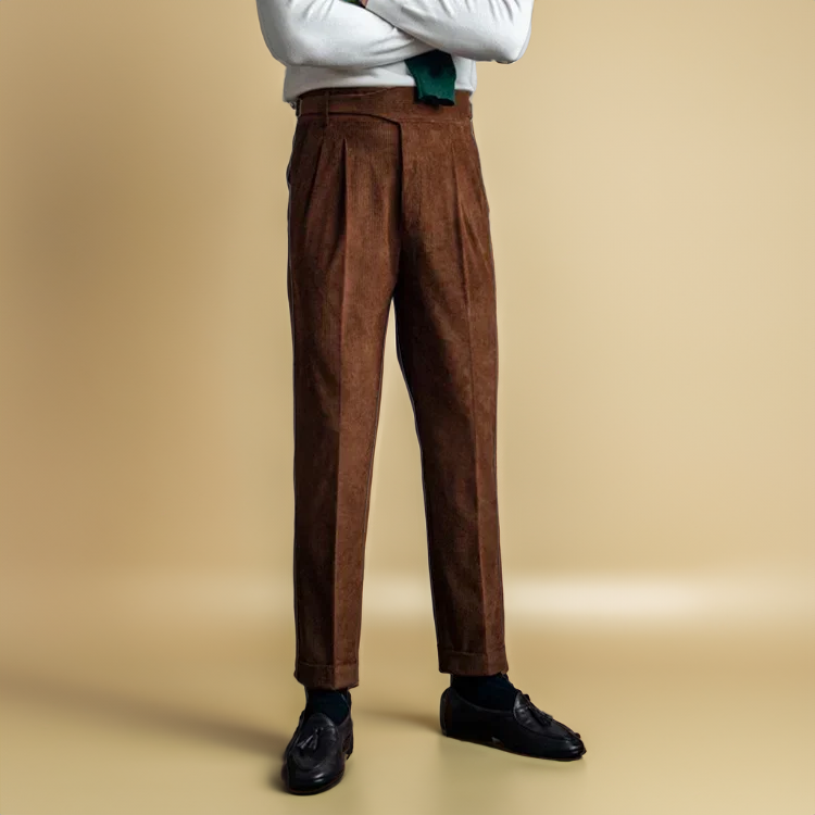 Frank | Herrenhose aus Cord Komfort Stil & Perfekte Passform