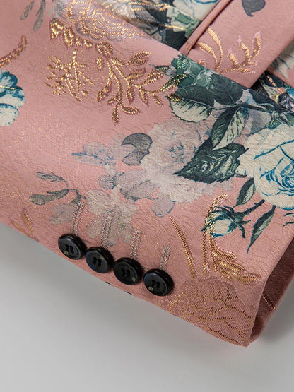 Mace | Eleganter Blumen-Blazer für Herren – Der perfekte Statement-Look