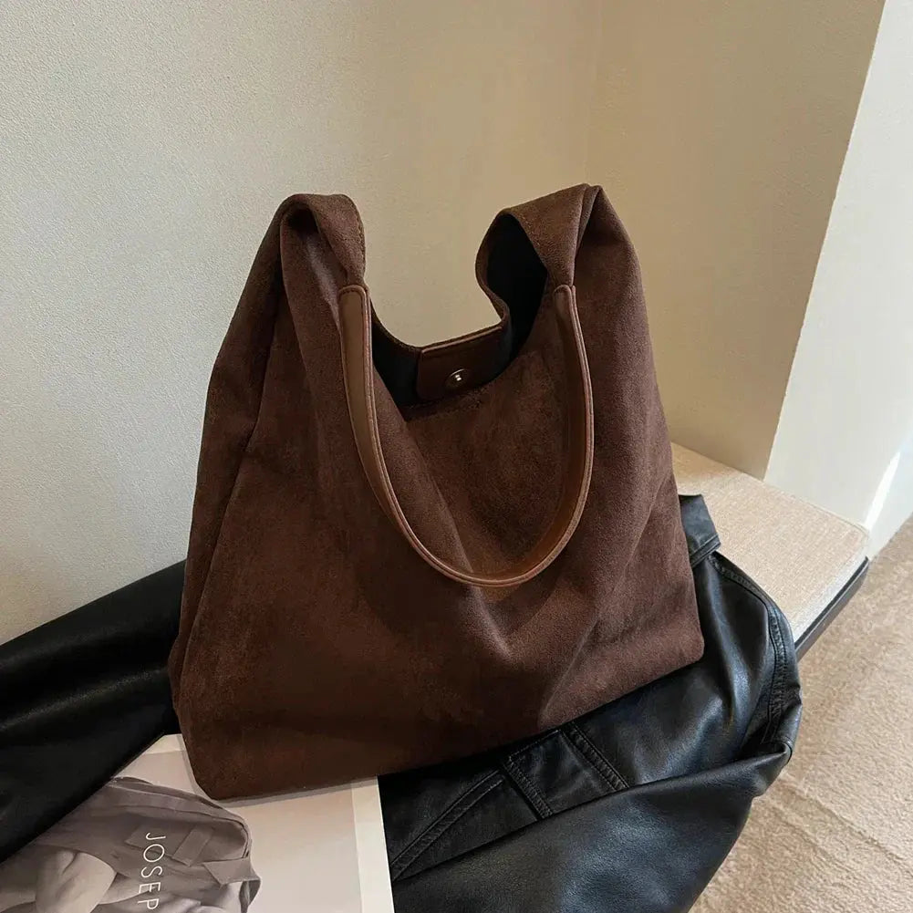 Elisa | Tote Tasche aus Wildleder