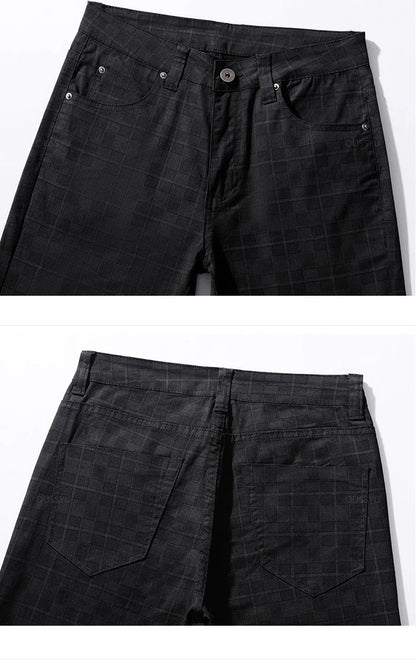 Patrick | Trendy Kariertes Slim Fit Hosen für Herren Freizeit & Stylisch