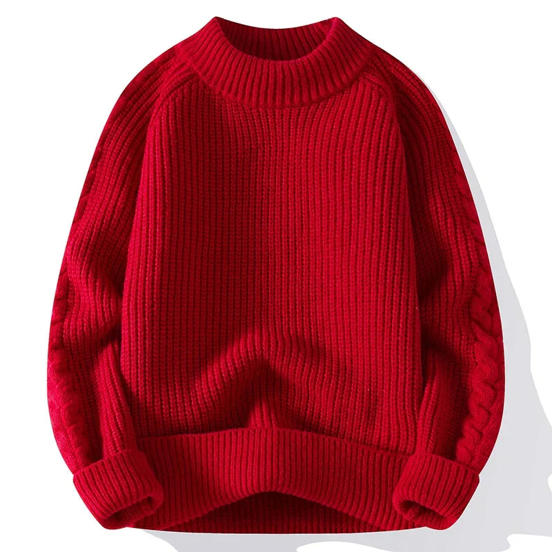 Elliot | klassischen Grobstrickpullover